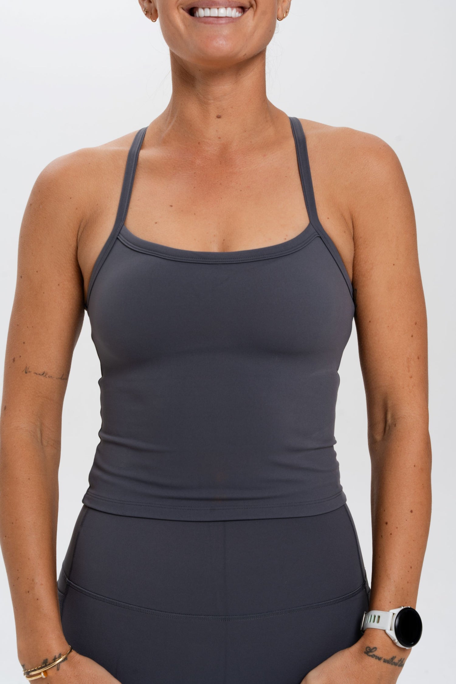 Juno Tank - Slate Grey