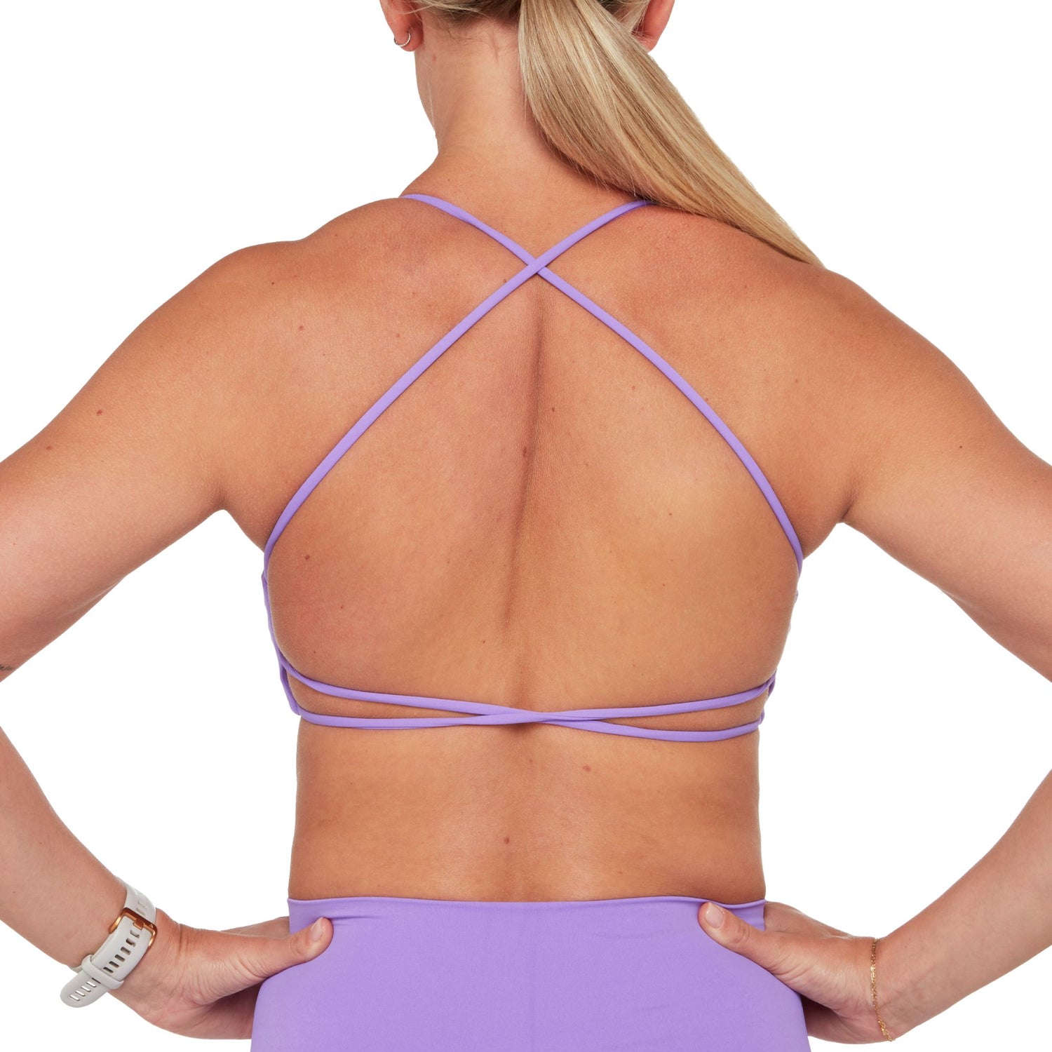 Show Me More Bra - Heathered Purple